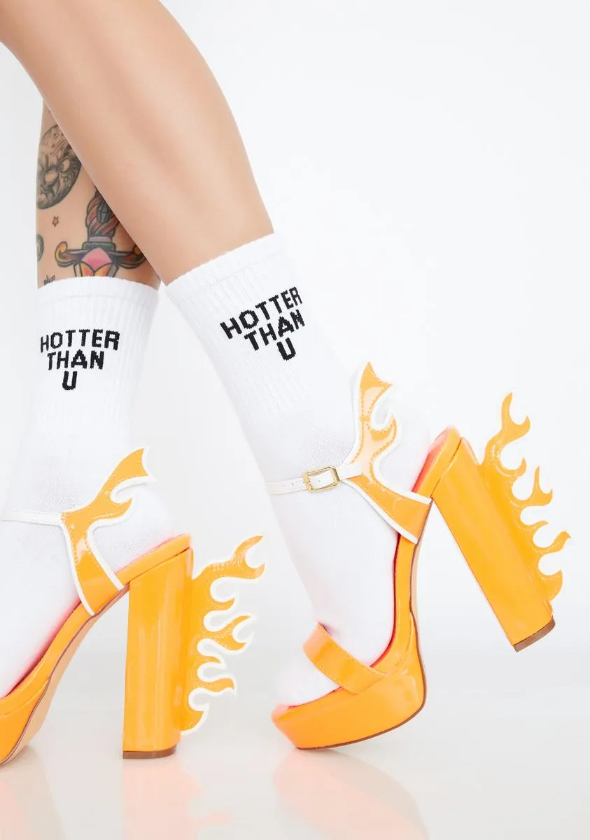 Blaze It Platform Heels