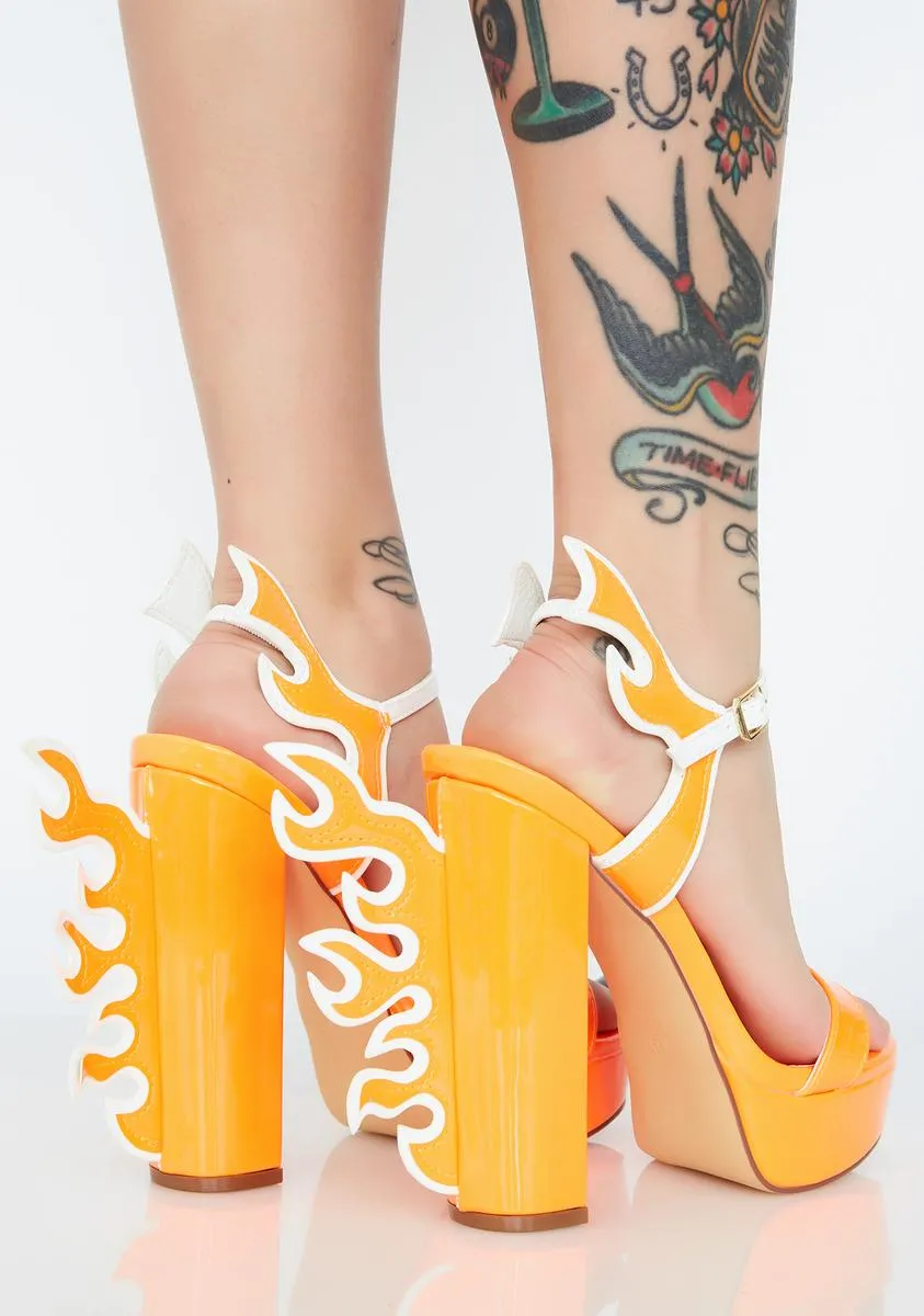 Blaze It Platform Heels