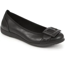 Buckle-Detailed Ballet Pumps  - WBINS40201 / 326 125