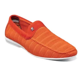 CIran Moc Toe Slip On Orange Stacy adams