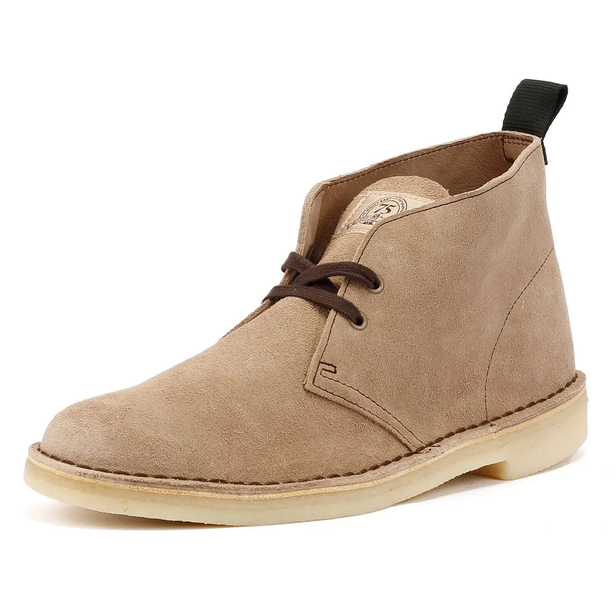 Clarks Originals Desert Wolf Suede Men's Chocolate Boots