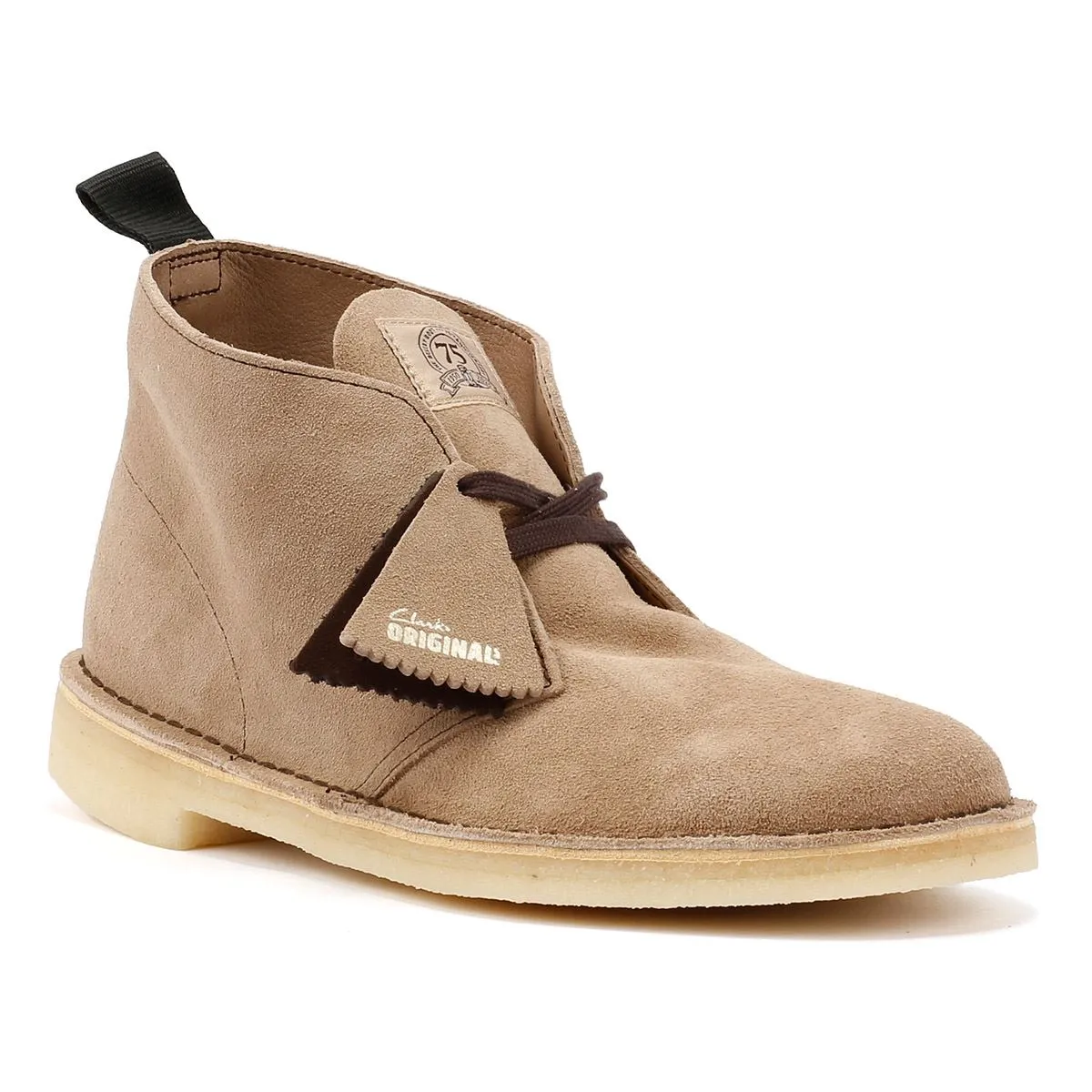 Clarks Originals Desert Wolf Suede Men's Chocolate Boots
