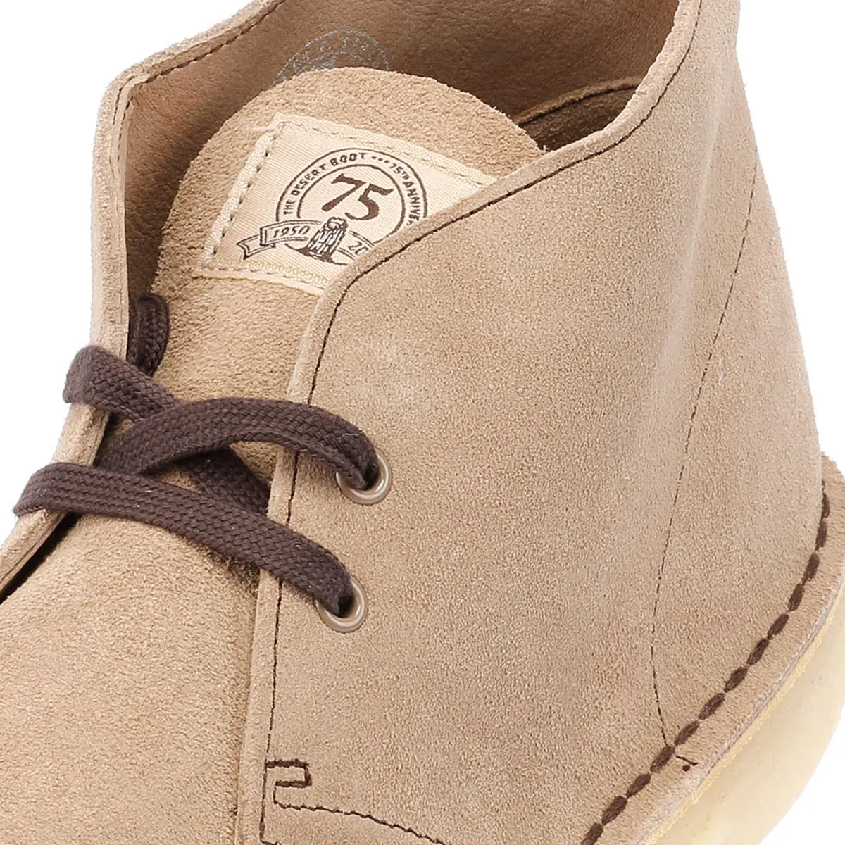 Clarks Originals Desert Wolf Suede Men's Chocolate Boots