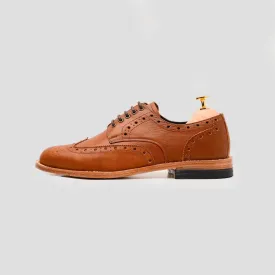 Derby Wingtip Cognac