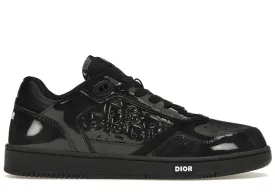 Dior B27 Low Black Patent Dior Oblique Gravity Embossed