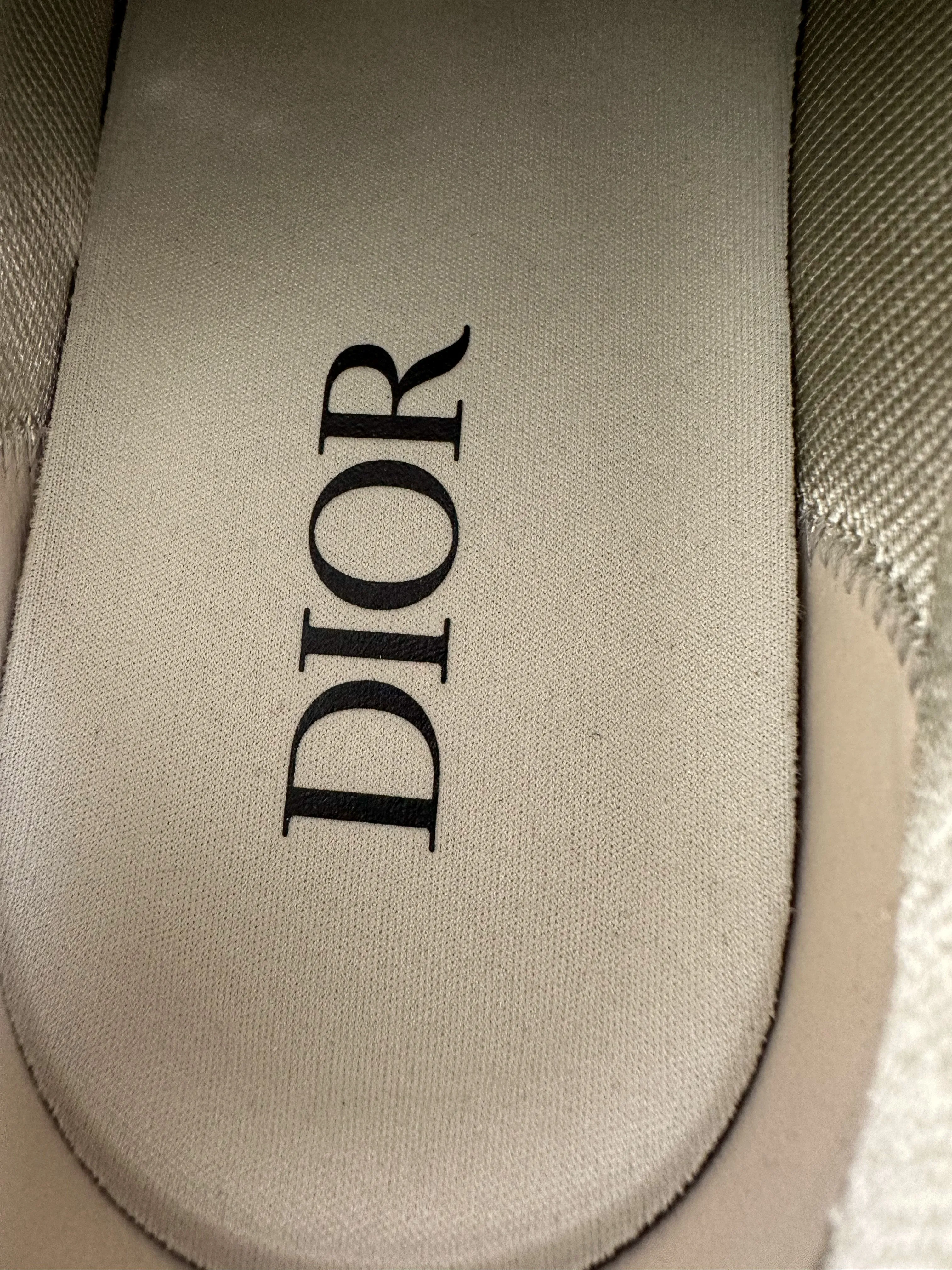 Dior Olive Oblique B27 Sneakers
