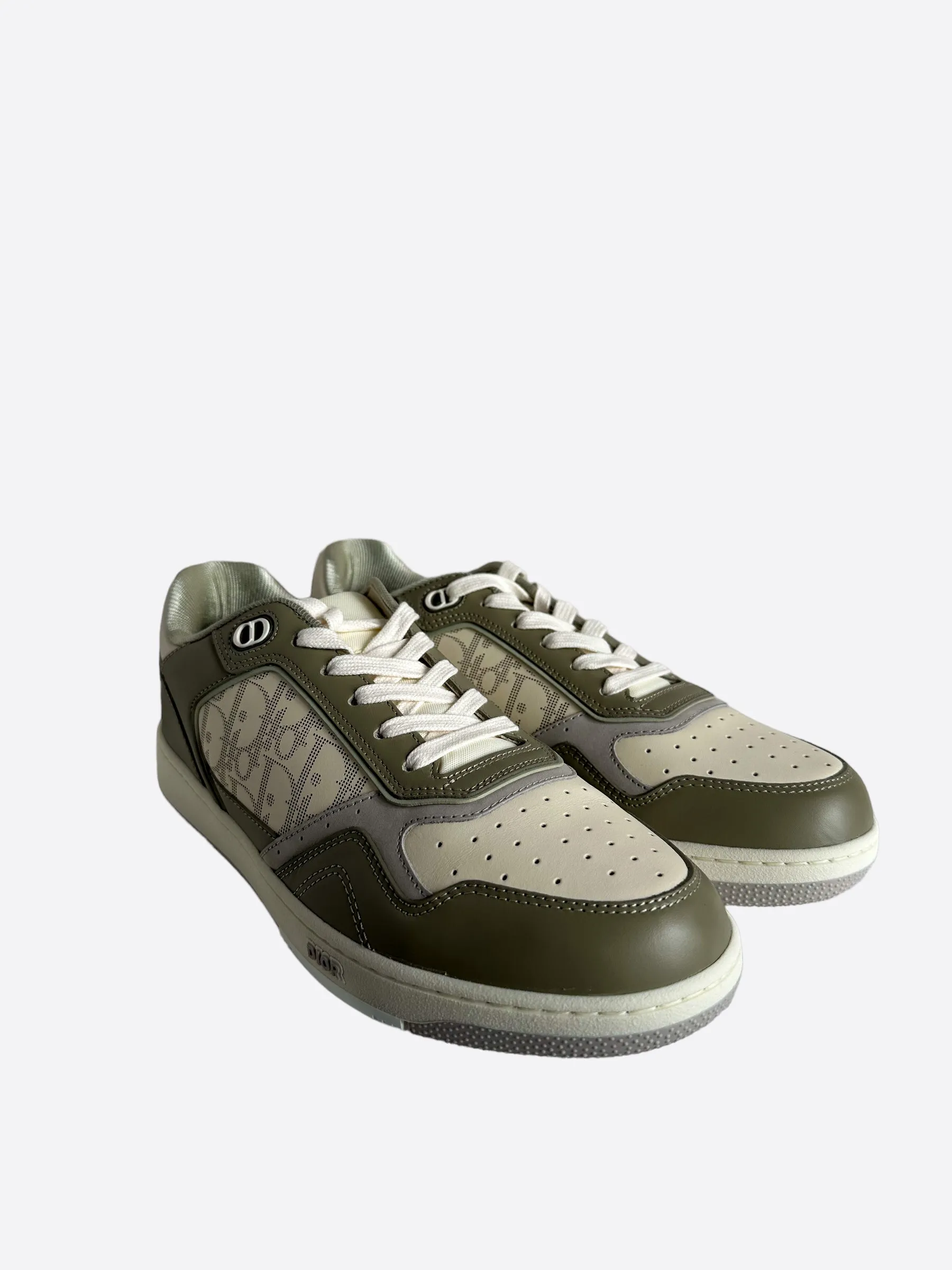 Dior Olive Oblique B27 Sneakers