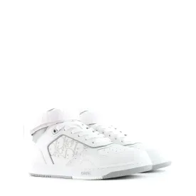 DIOR - Sneakers B27 High en cuir blanc et gris (T40)