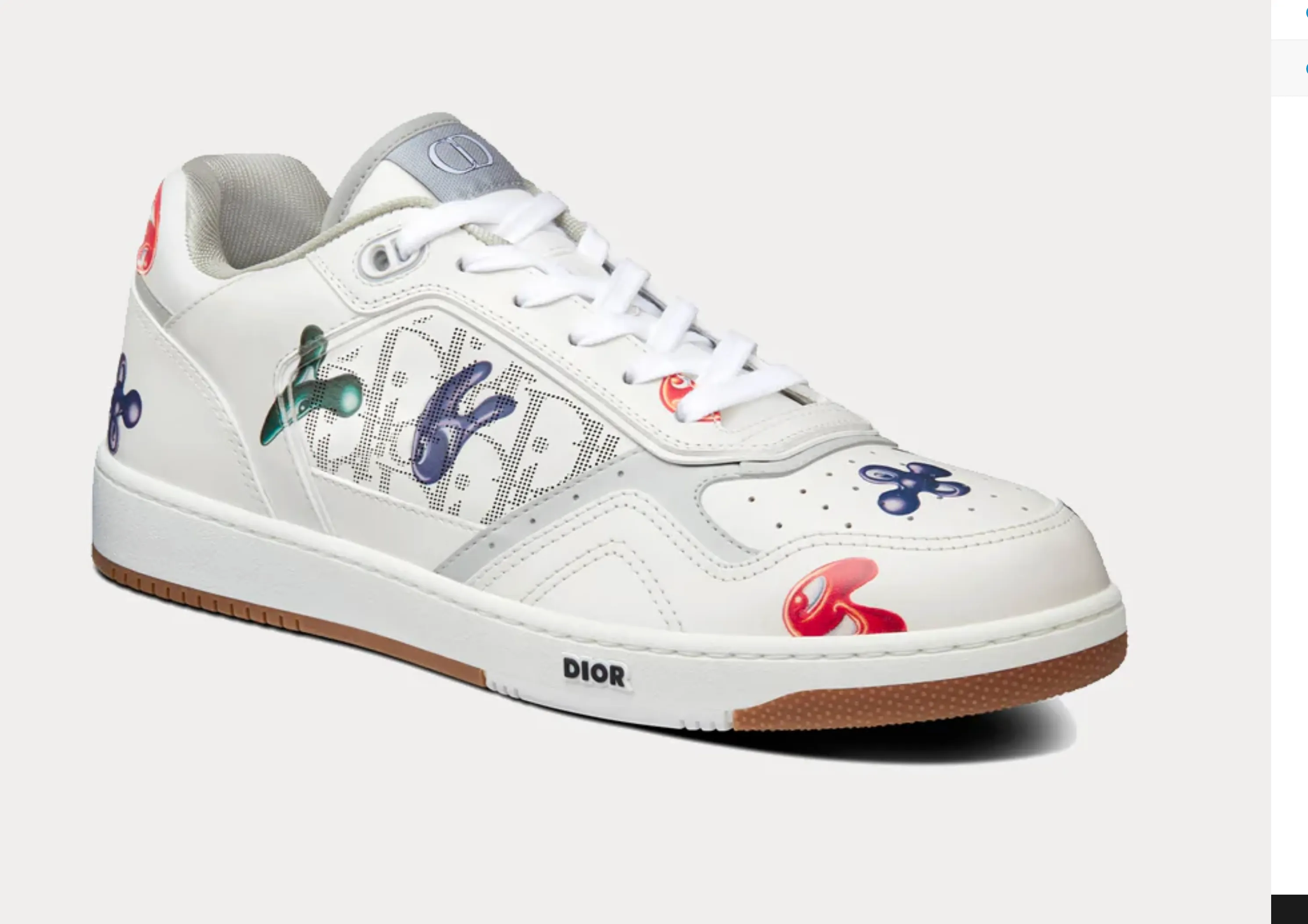 DIOR X Kenny Scharf B27 Oblique Galaxy Graffiti Low-top Sneakers