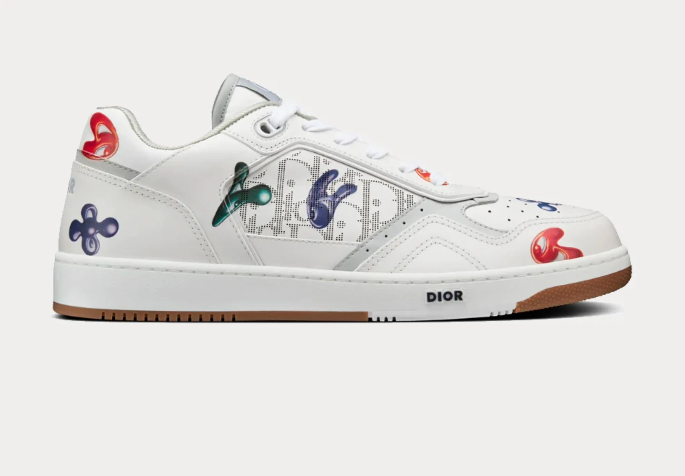 DIOR X Kenny Scharf B27 Oblique Galaxy Graffiti Low-top Sneakers