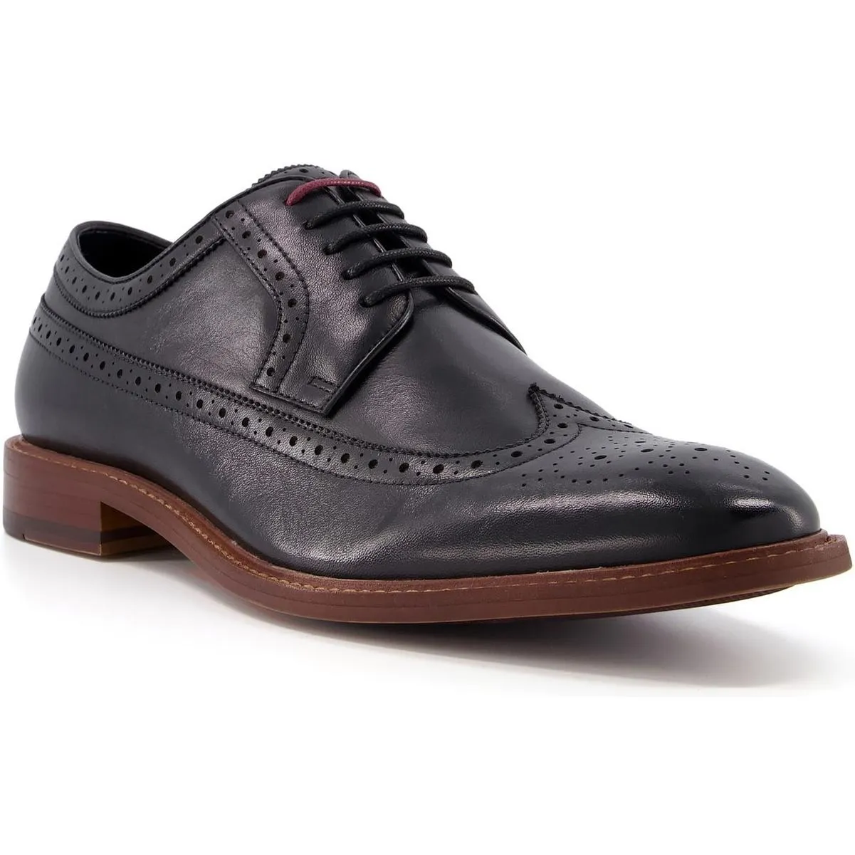 Dune London Superior Leather Wingtip Brogue Shoes