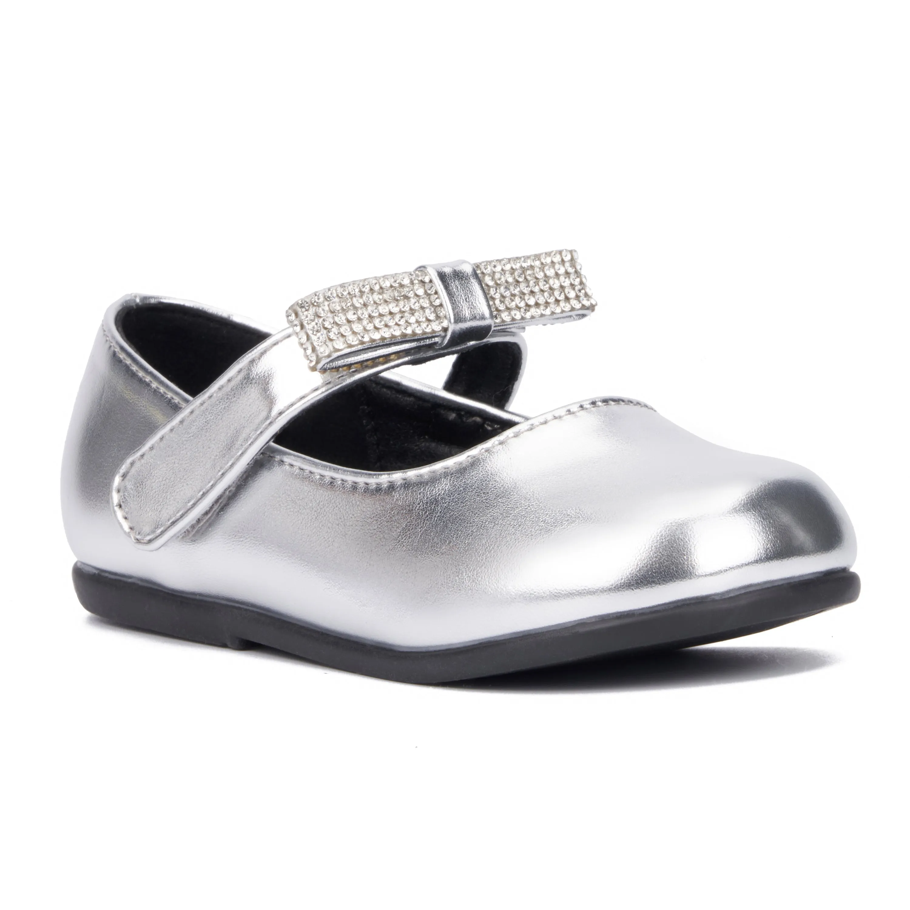 Girl's Toddler Crystal Clear Maryjane Flats