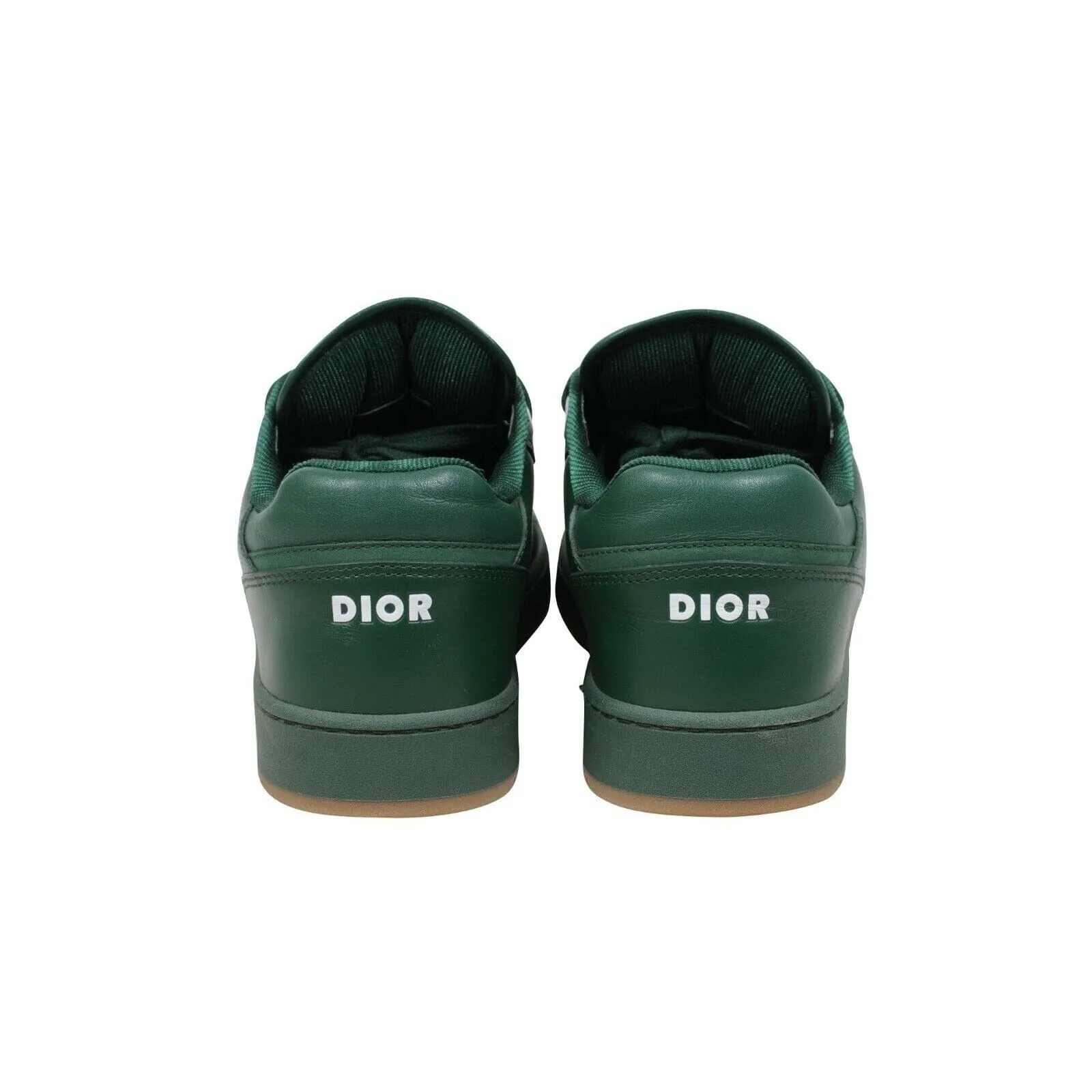 Green Oblique Galaxy Leather World Tour B27 Sneakers