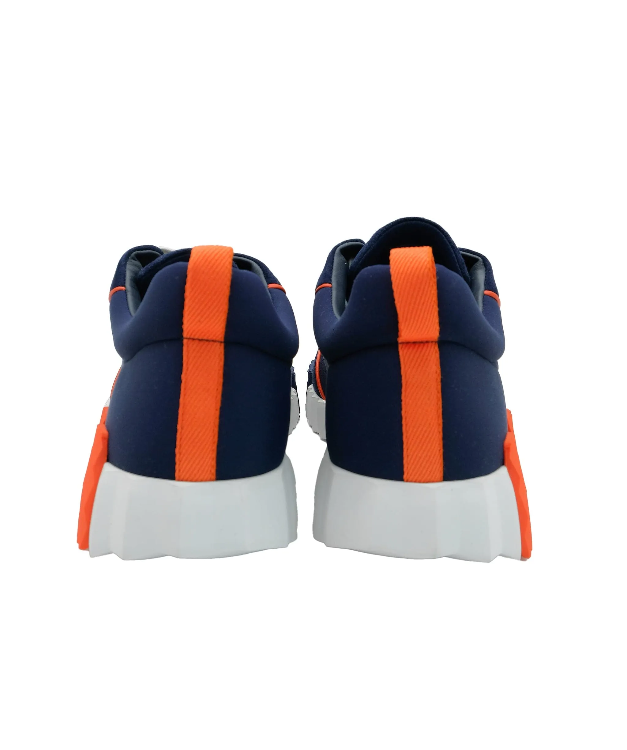 Hermes Bouncing Sneakers Blue Orange 43 RJC2451