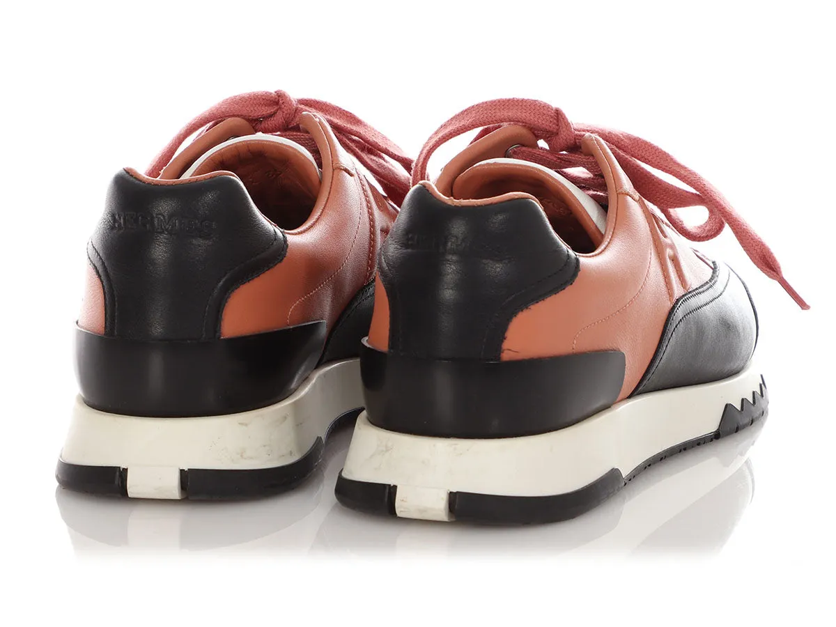 Hermes Multicolor Trail Sneakers