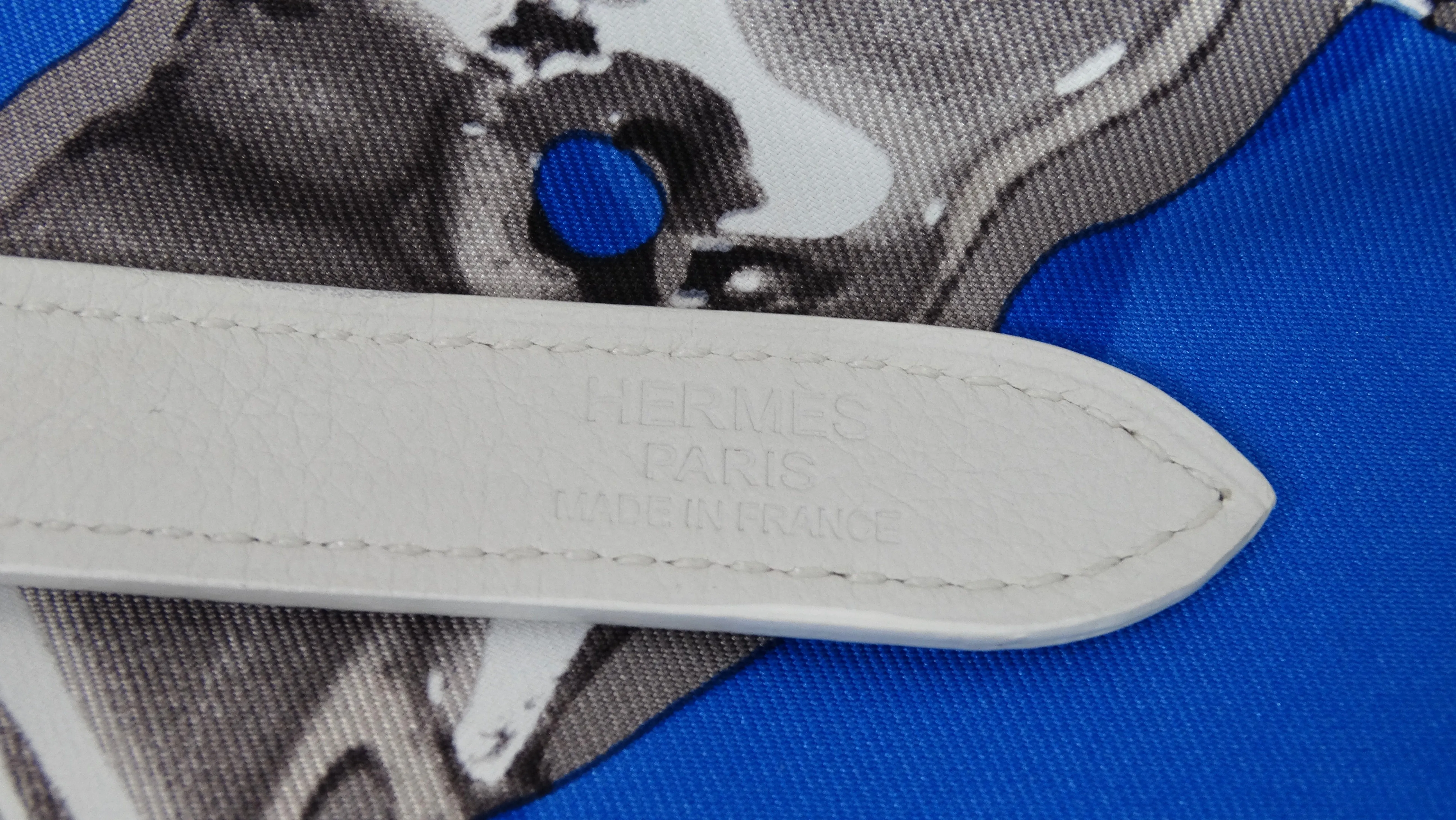 Hermes Silky City Bag Printed Silk and Leather PM