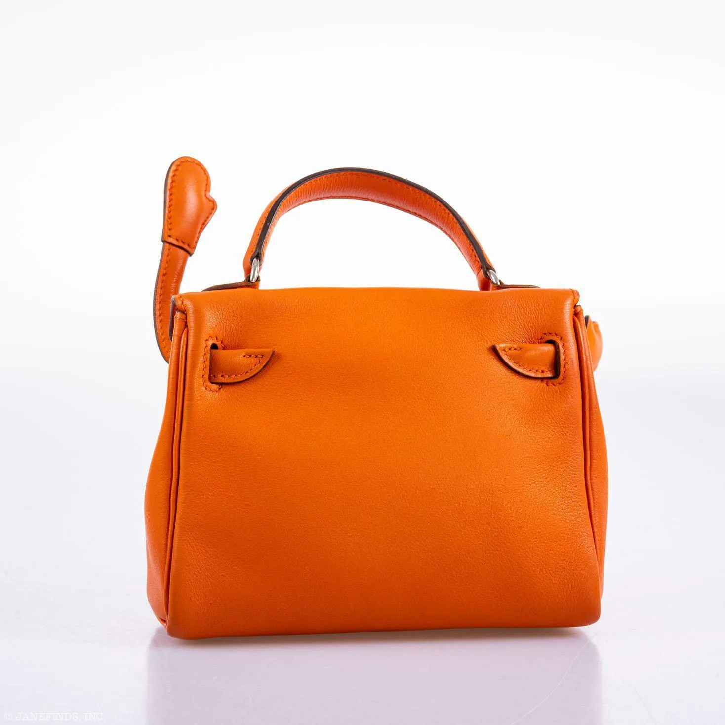 Hermès Kelly Doll Quelle Idole Orange H Gulliver Palladium Hardware