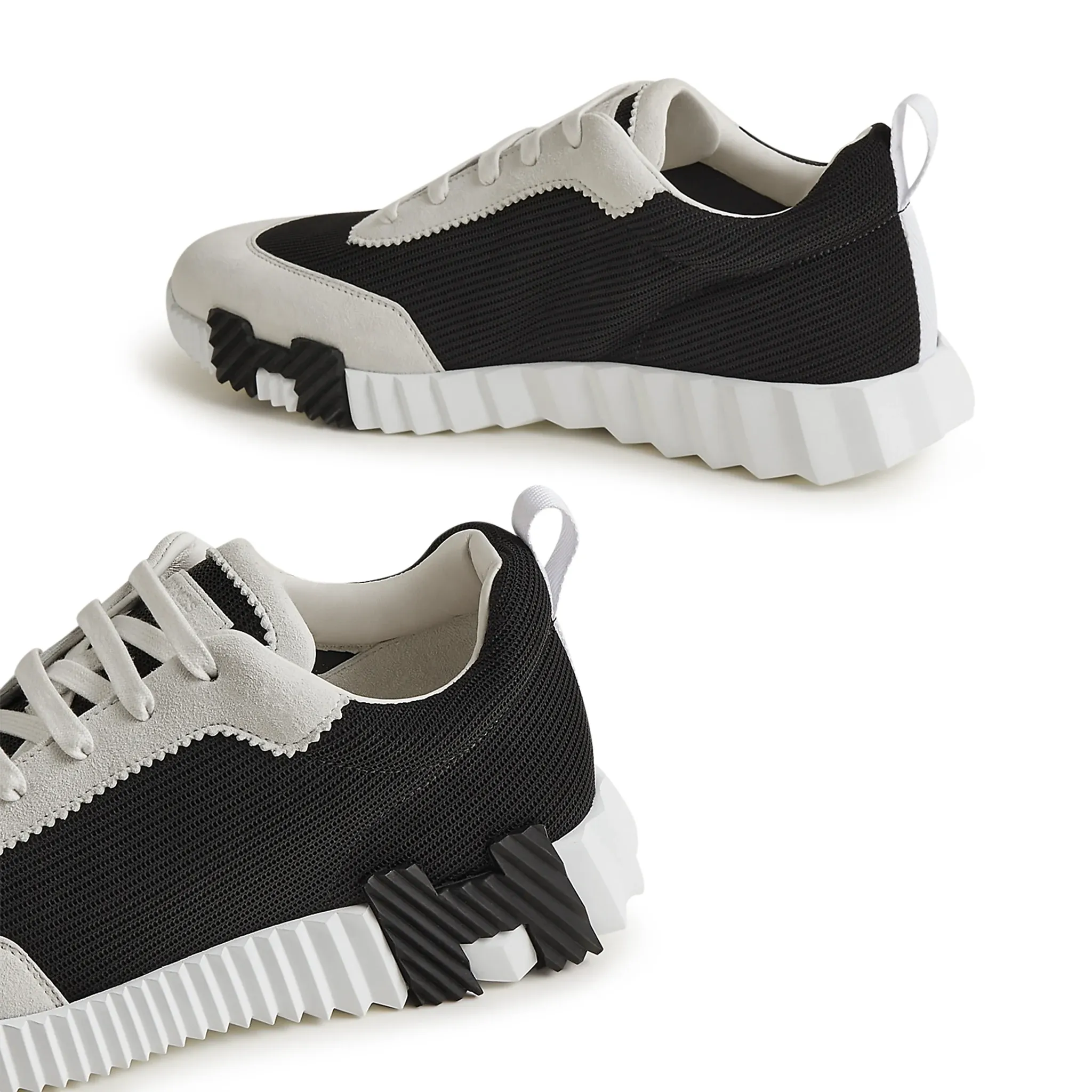Hermès Paris Bouncing Sneaker White Black