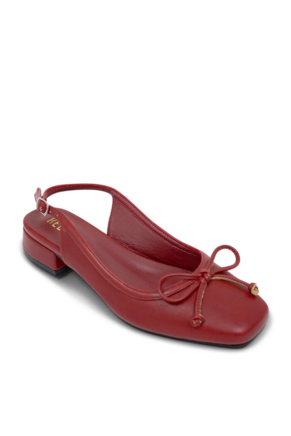 Iris Slingback Ballet Flat - Red