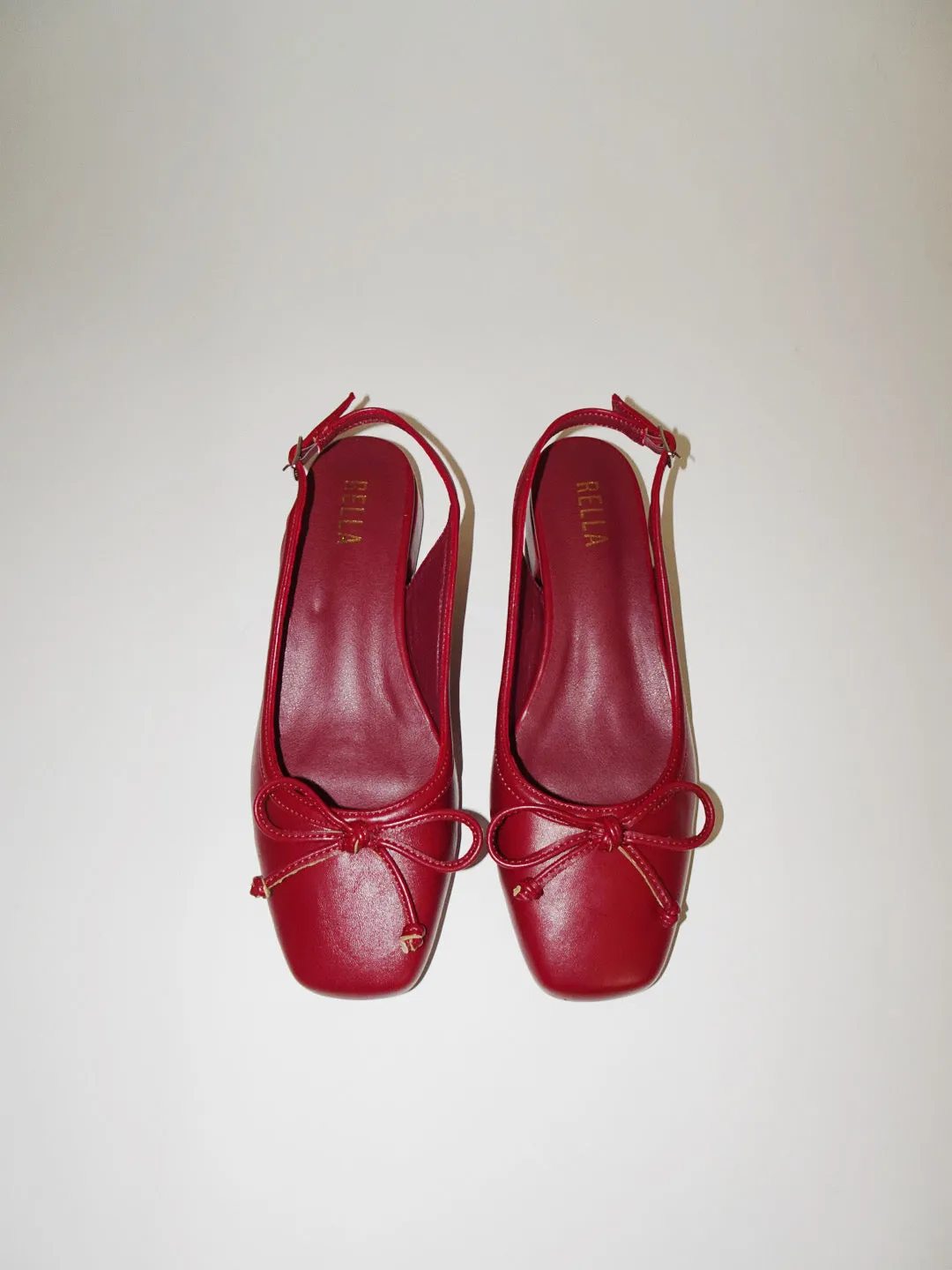 Iris Slingback Ballet Flat - Red