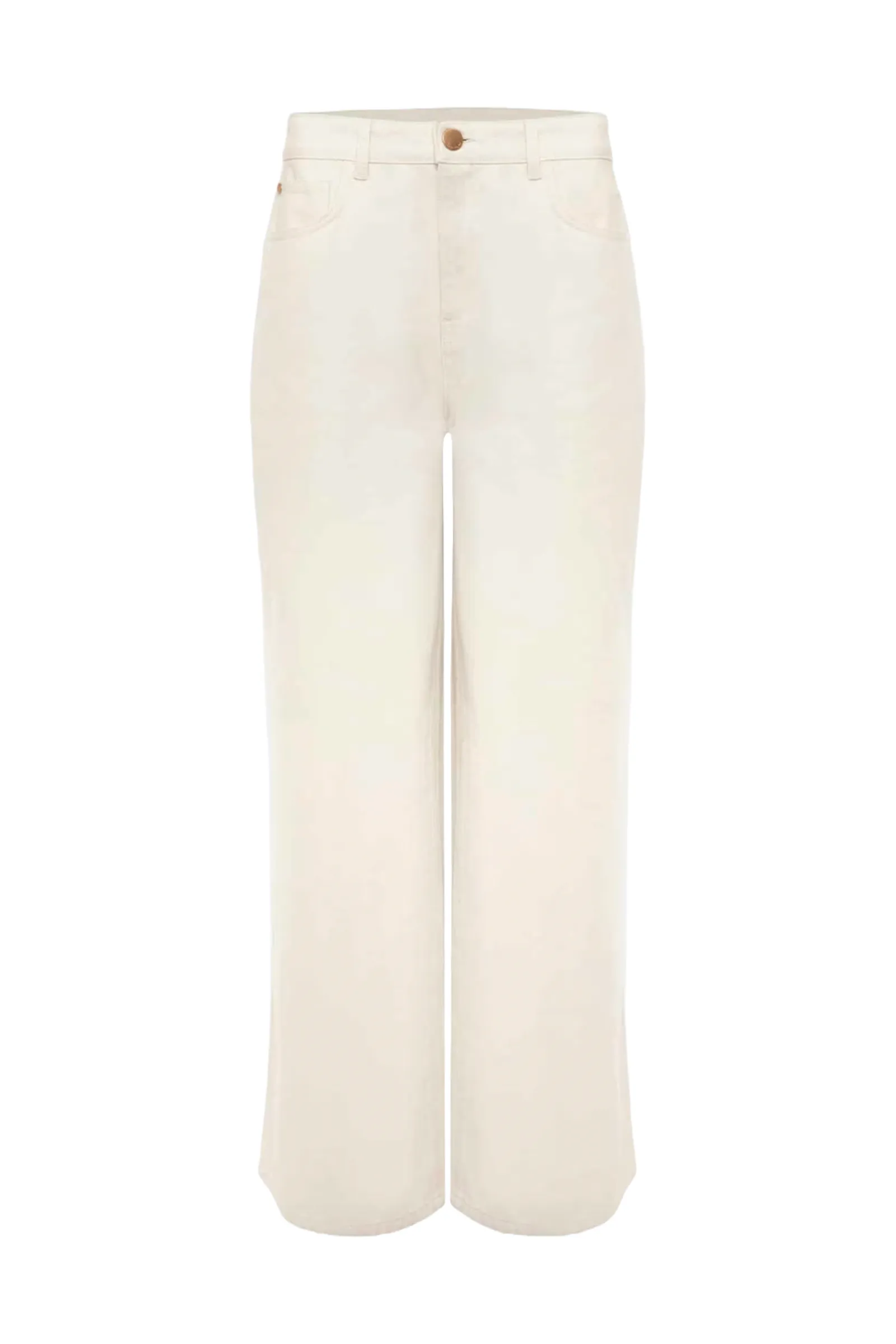 Lorelei Ecru Wide Leg Jean