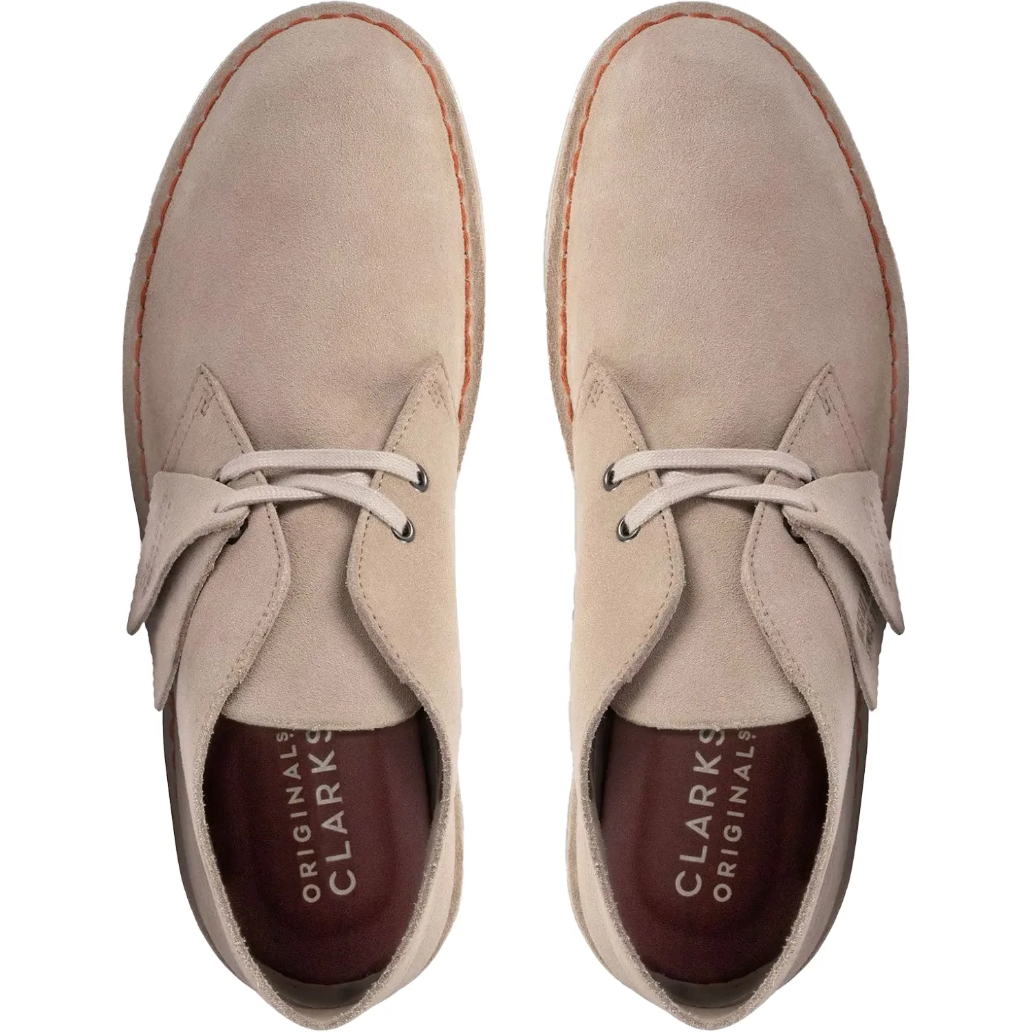 Mens Clarks Desert Boot Sand Suede