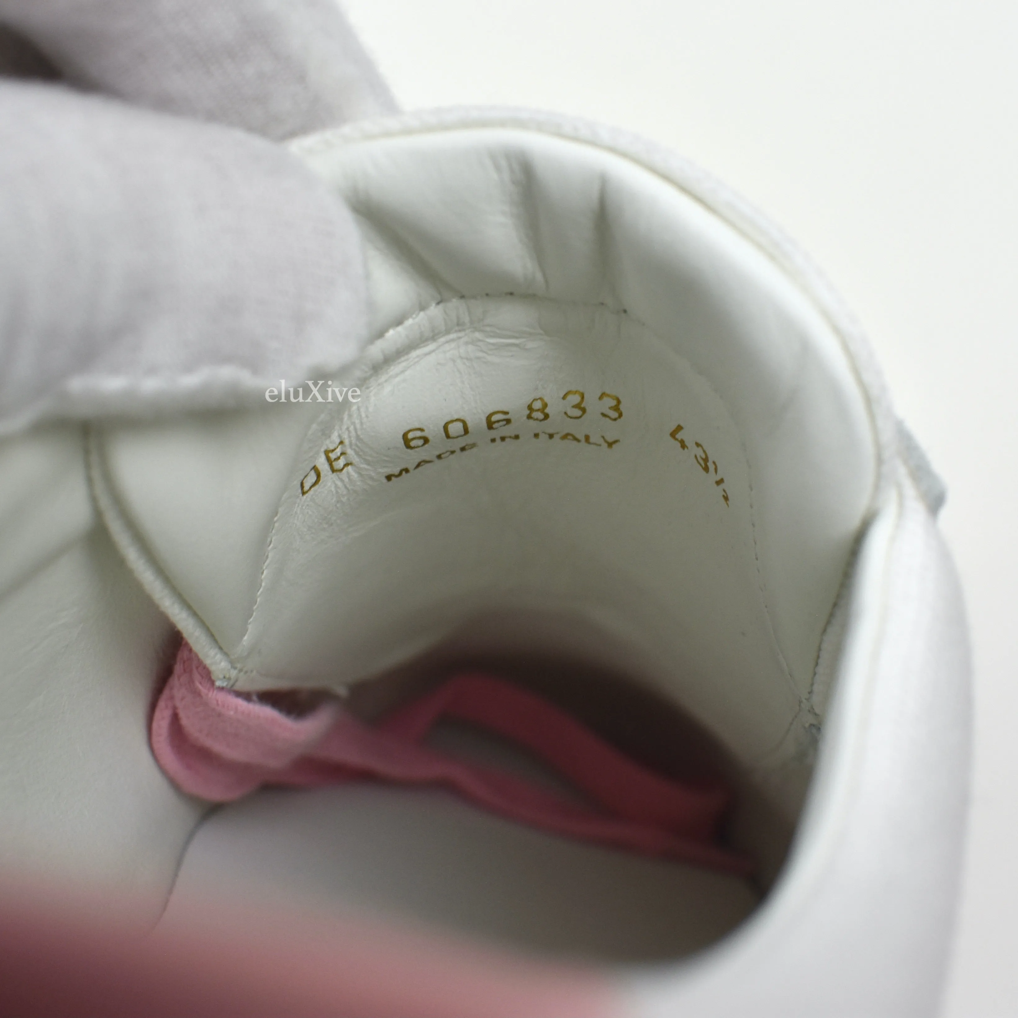 Saint Laurent - White Canvas Andy Low Top Sneakers