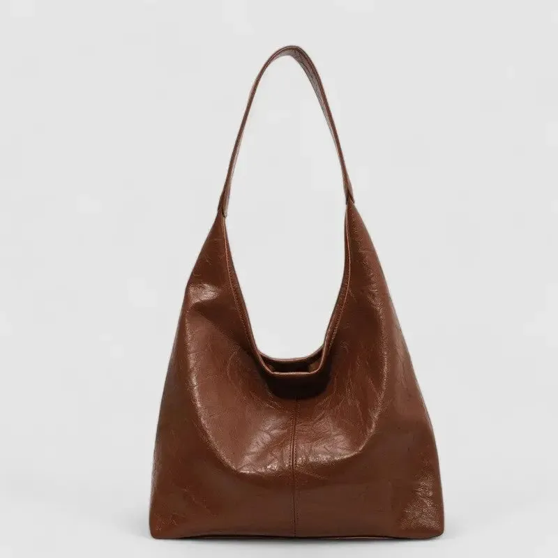 Tasha | Vintage Leather Shoulder Bag