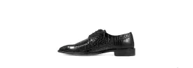 Triolo Plain Toe Oxford Black