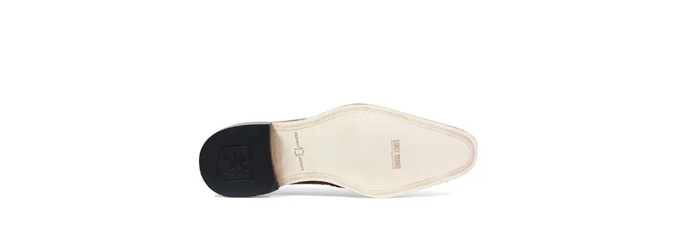 Triolo Plain Toe Oxford Black